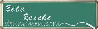 Bele Reiche Visitenkarte